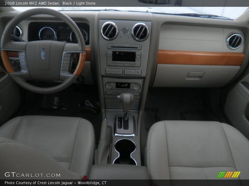 Black / Light Stone 2008 Lincoln MKZ AWD Sedan