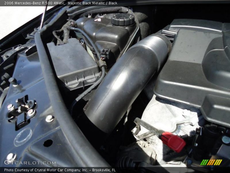 Majestic Black Metallic / Black 2006 Mercedes-Benz R 500 4Matic