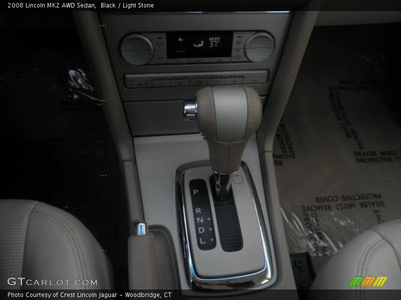 Black / Light Stone 2008 Lincoln MKZ AWD Sedan