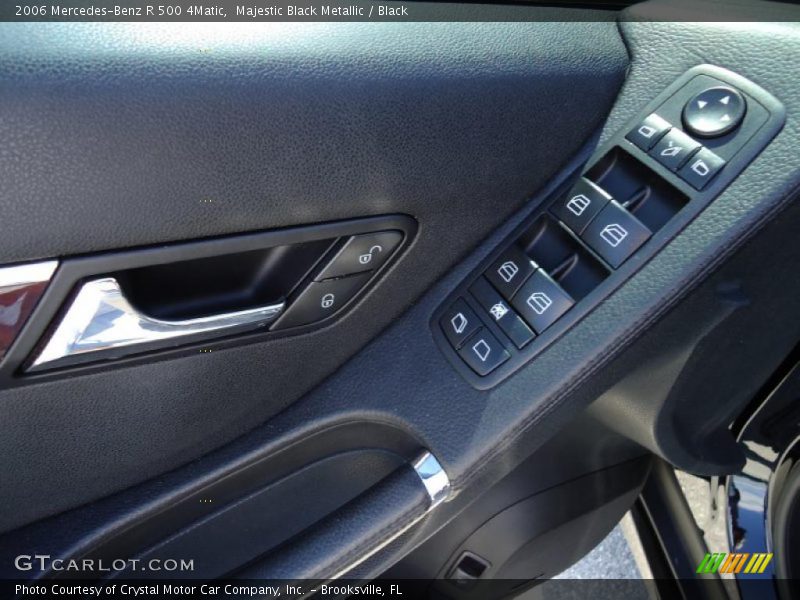 Majestic Black Metallic / Black 2006 Mercedes-Benz R 500 4Matic