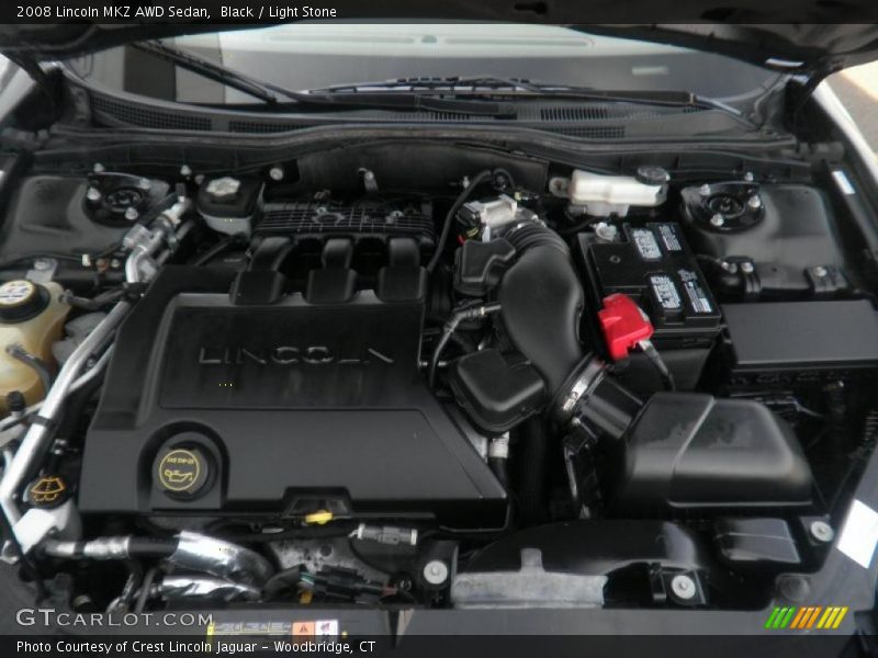 Black / Light Stone 2008 Lincoln MKZ AWD Sedan