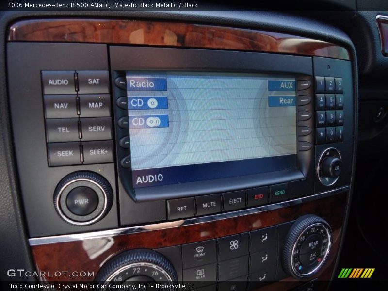 Majestic Black Metallic / Black 2006 Mercedes-Benz R 500 4Matic