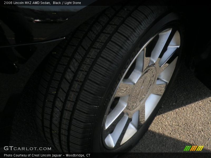 Black / Light Stone 2008 Lincoln MKZ AWD Sedan