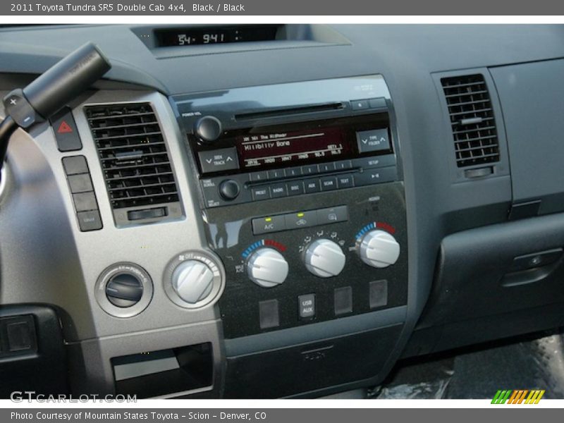 Controls of 2011 Tundra SR5 Double Cab 4x4