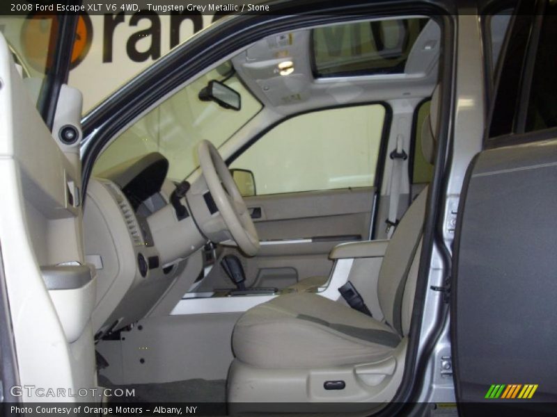 Tungsten Grey Metallic / Stone 2008 Ford Escape XLT V6 4WD