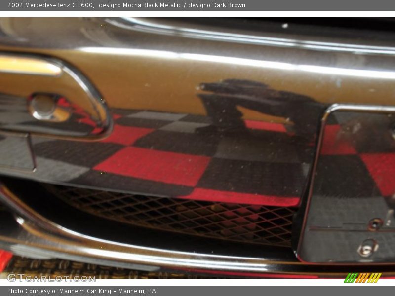 designo Mocha Black Metallic / designo Dark Brown 2002 Mercedes-Benz CL 600