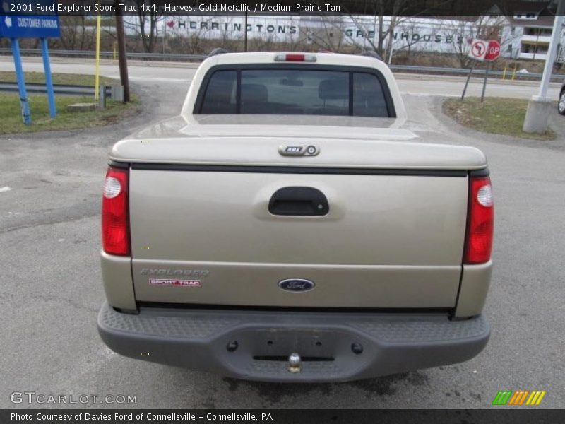 Harvest Gold Metallic / Medium Prairie Tan 2001 Ford Explorer Sport Trac 4x4