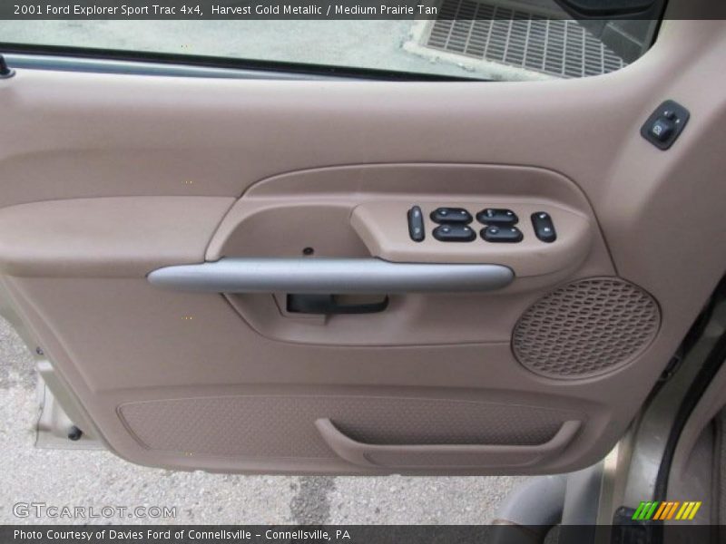 Harvest Gold Metallic / Medium Prairie Tan 2001 Ford Explorer Sport Trac 4x4
