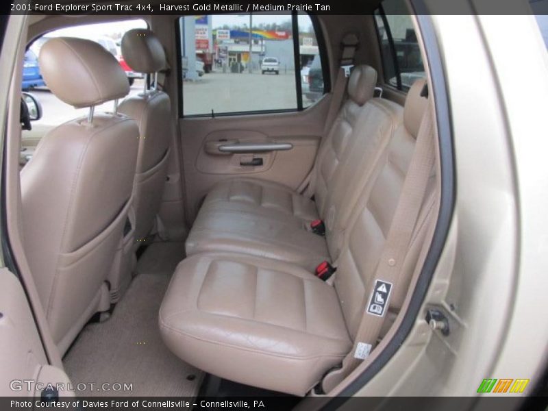 Harvest Gold Metallic / Medium Prairie Tan 2001 Ford Explorer Sport Trac 4x4