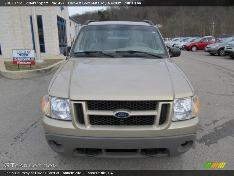Harvest Gold Metallic / Medium Prairie Tan 2001 Ford Explorer Sport Trac 4x4