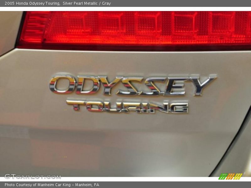 Silver Pearl Metallic / Gray 2005 Honda Odyssey Touring