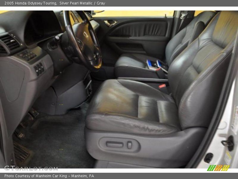 Silver Pearl Metallic / Gray 2005 Honda Odyssey Touring