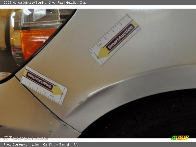 Silver Pearl Metallic / Gray 2005 Honda Odyssey Touring