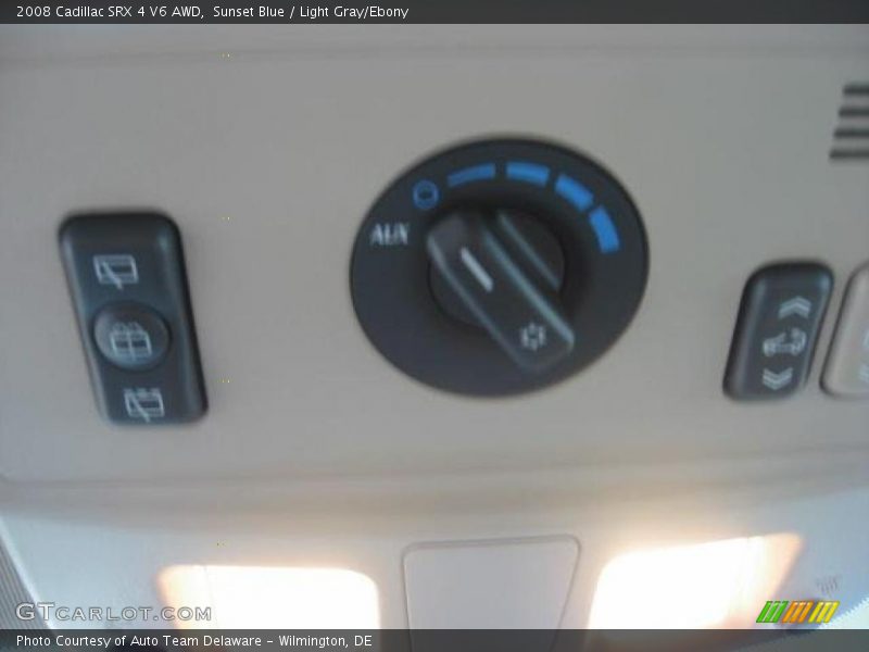 Sunset Blue / Light Gray/Ebony 2008 Cadillac SRX 4 V6 AWD