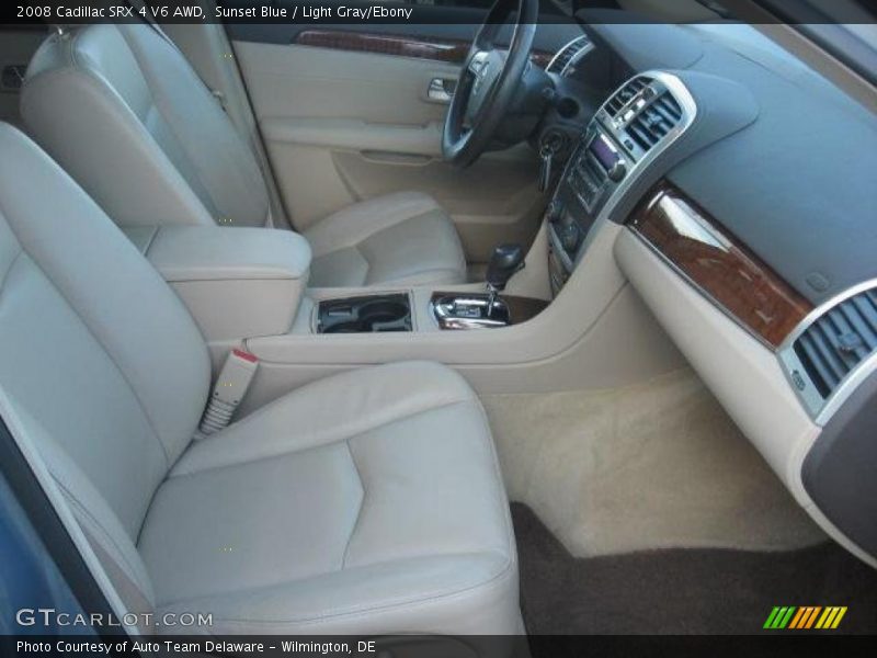 Sunset Blue / Light Gray/Ebony 2008 Cadillac SRX 4 V6 AWD