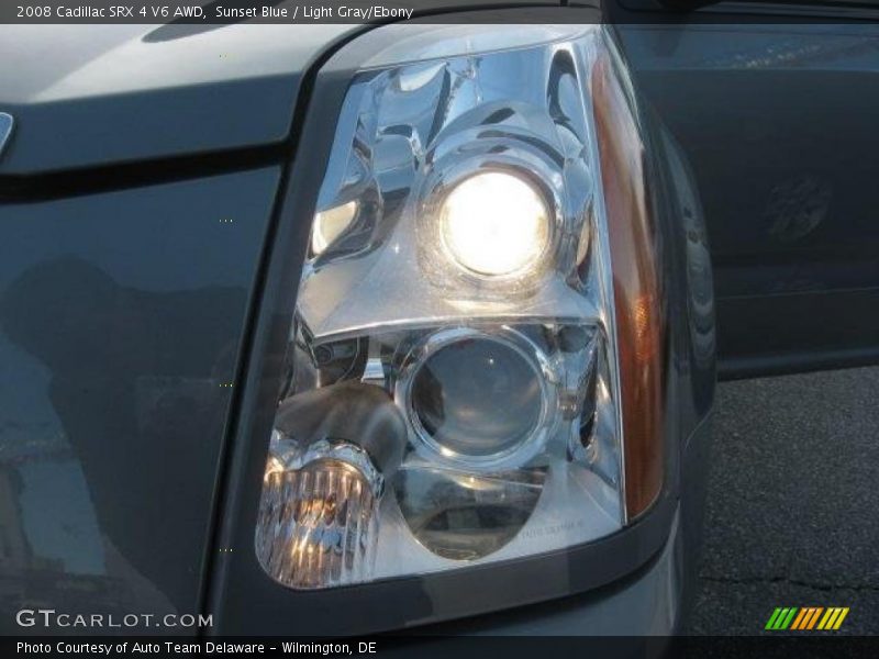 Sunset Blue / Light Gray/Ebony 2008 Cadillac SRX 4 V6 AWD