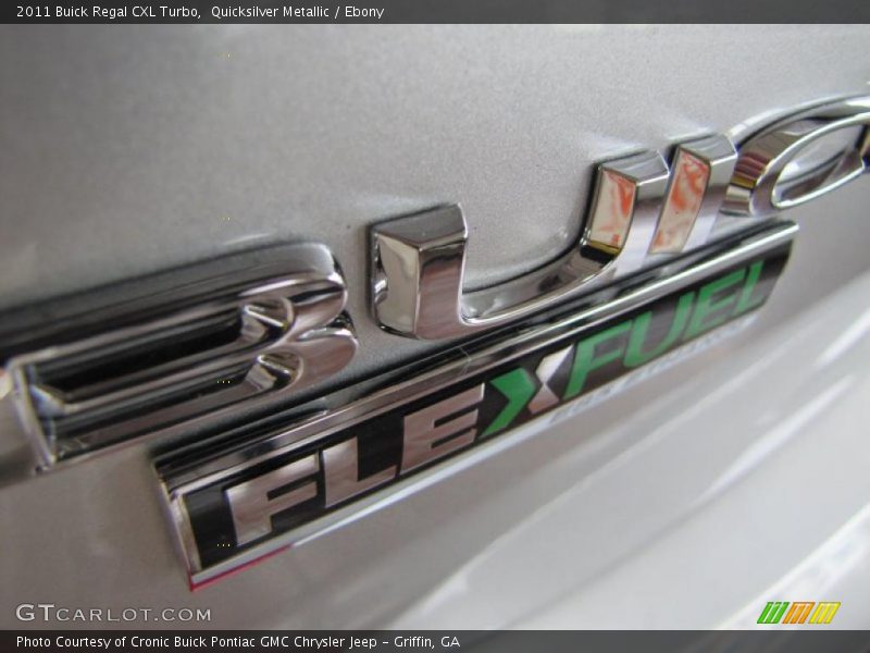 Quicksilver Metallic / Ebony 2011 Buick Regal CXL Turbo