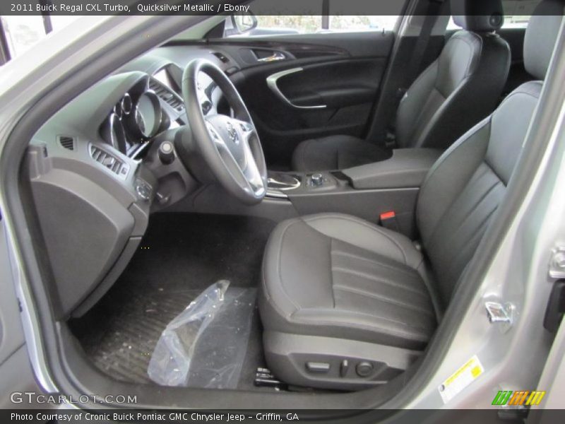  2011 Regal CXL Turbo Ebony Interior