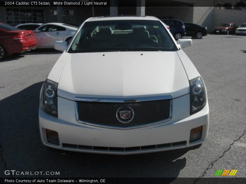 White Diamond / Light Neutral 2004 Cadillac CTS Sedan