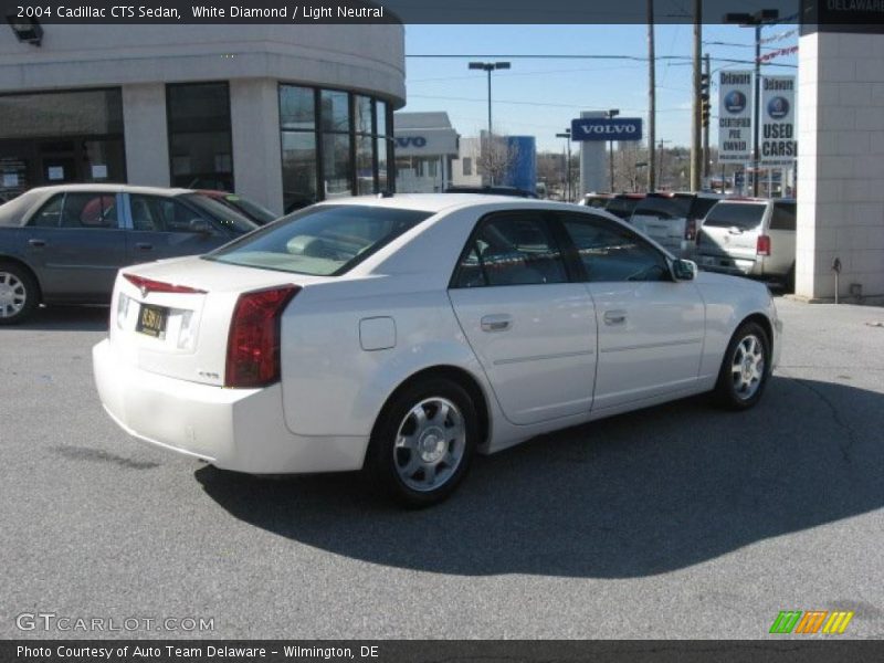 White Diamond / Light Neutral 2004 Cadillac CTS Sedan