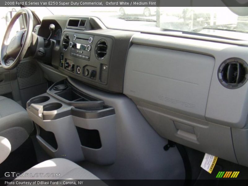 Oxford White / Medium Flint 2008 Ford E Series Van E250 Super Duty Commericial