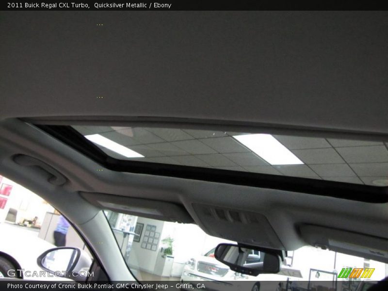 Quicksilver Metallic / Ebony 2011 Buick Regal CXL Turbo