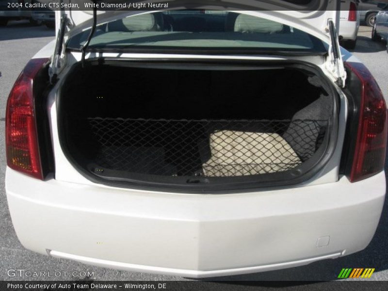 White Diamond / Light Neutral 2004 Cadillac CTS Sedan