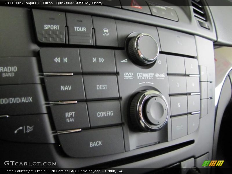 Controls of 2011 Regal CXL Turbo