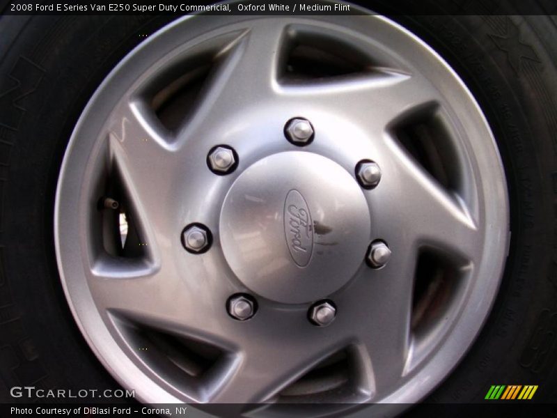 Oxford White / Medium Flint 2008 Ford E Series Van E250 Super Duty Commericial