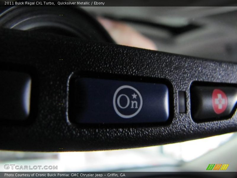 Quicksilver Metallic / Ebony 2011 Buick Regal CXL Turbo