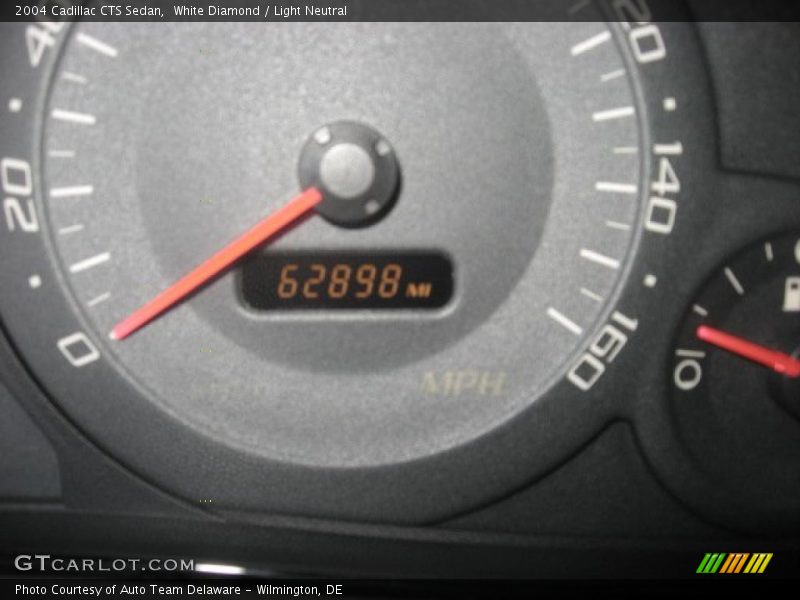 White Diamond / Light Neutral 2004 Cadillac CTS Sedan