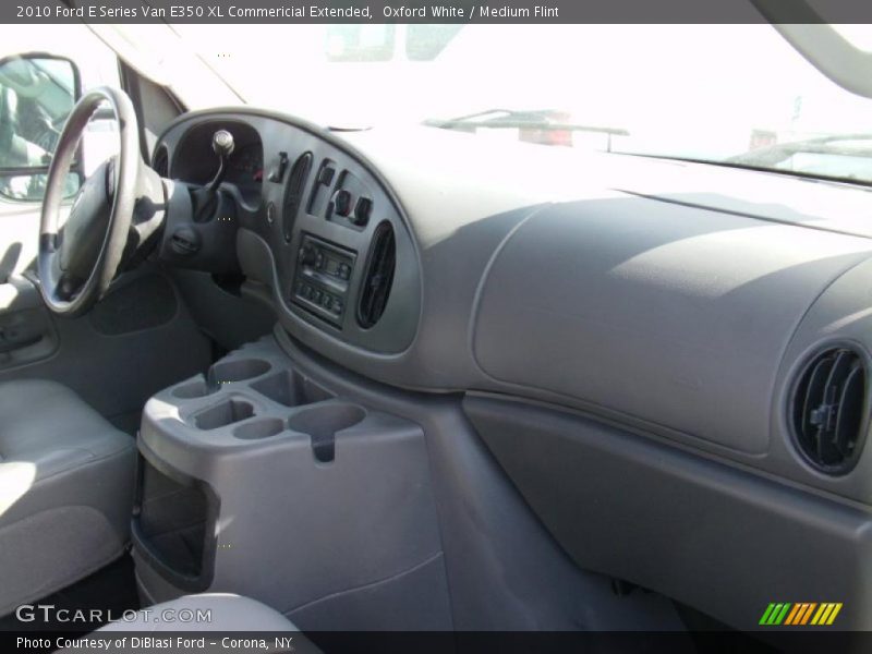 Oxford White / Medium Flint 2010 Ford E Series Van E350 XL Commericial Extended