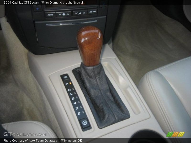 White Diamond / Light Neutral 2004 Cadillac CTS Sedan