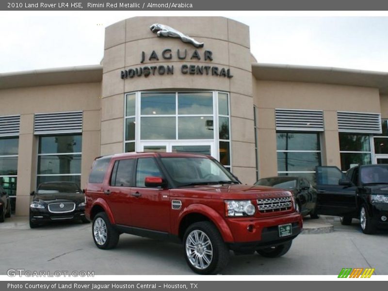 Rimini Red Metallic / Almond/Arabica 2010 Land Rover LR4 HSE