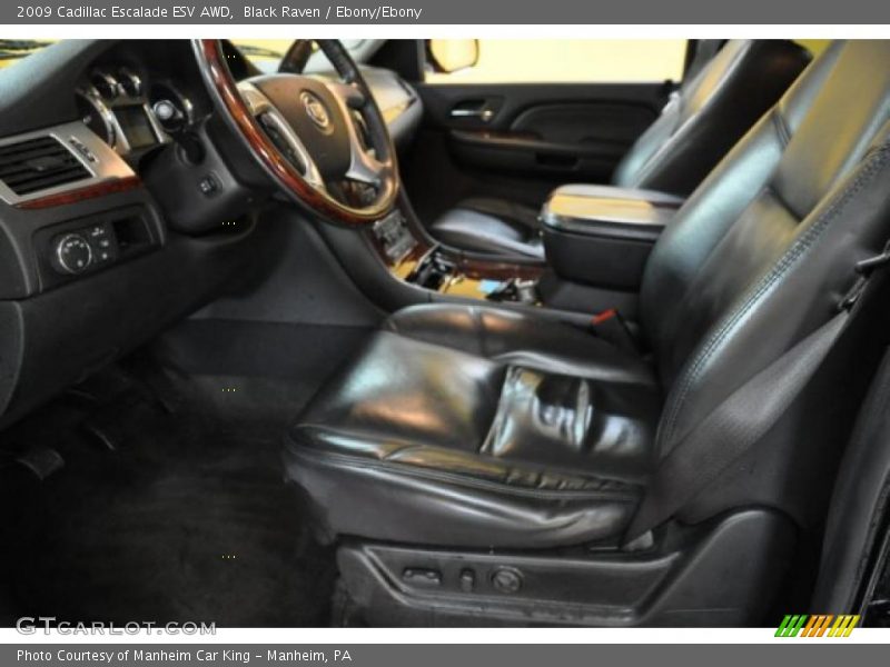  2009 Escalade ESV AWD Ebony/Ebony Interior