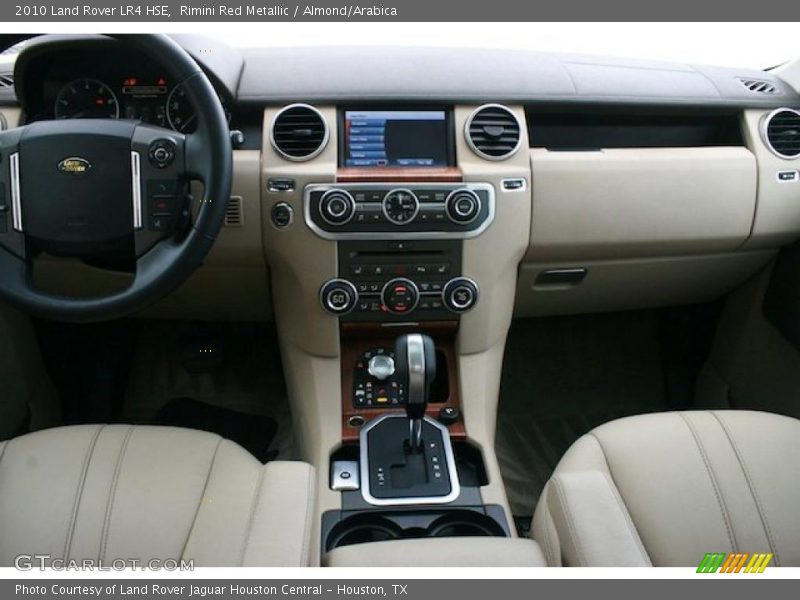 Dashboard of 2010 LR4 HSE