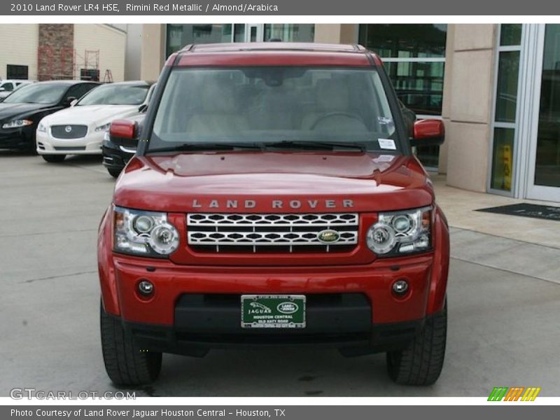 Rimini Red Metallic / Almond/Arabica 2010 Land Rover LR4 HSE