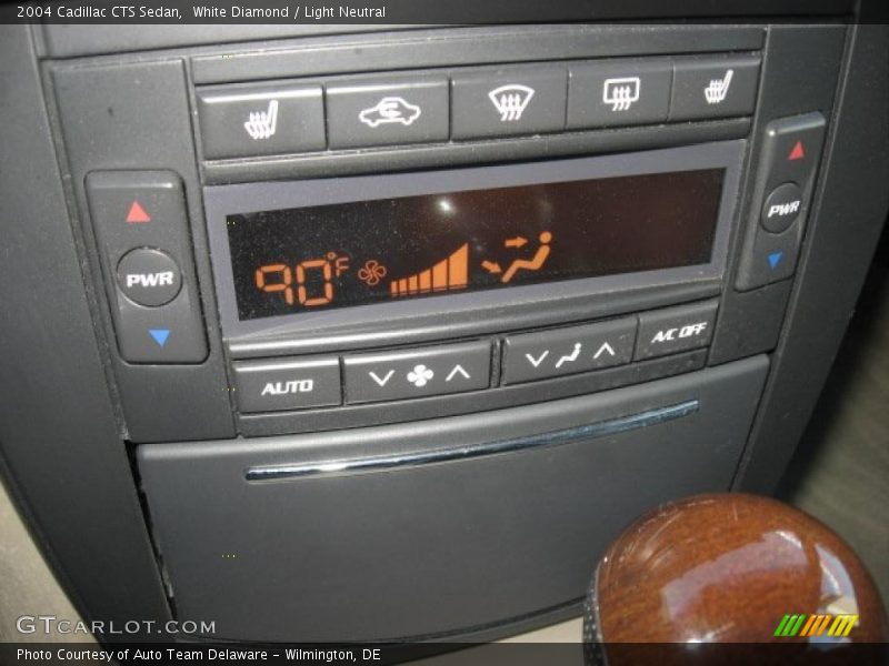 White Diamond / Light Neutral 2004 Cadillac CTS Sedan