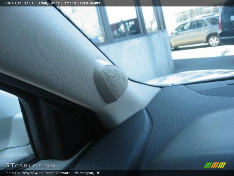 White Diamond / Light Neutral 2004 Cadillac CTS Sedan