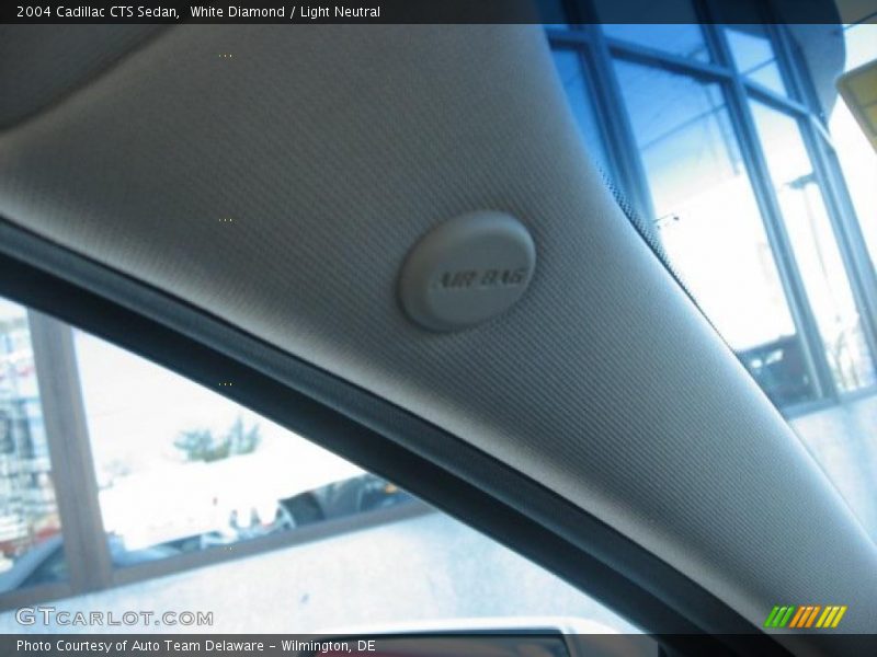 White Diamond / Light Neutral 2004 Cadillac CTS Sedan