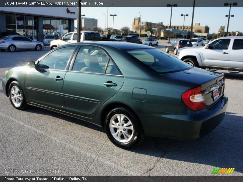 Aspen Green Pearl / Taupe 2004 Toyota Camry LE V6