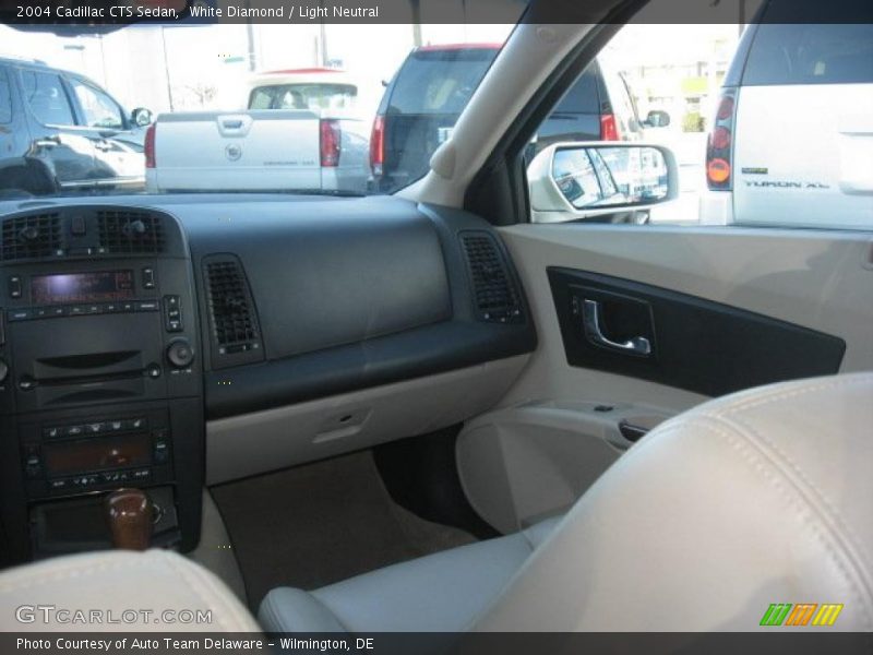 White Diamond / Light Neutral 2004 Cadillac CTS Sedan
