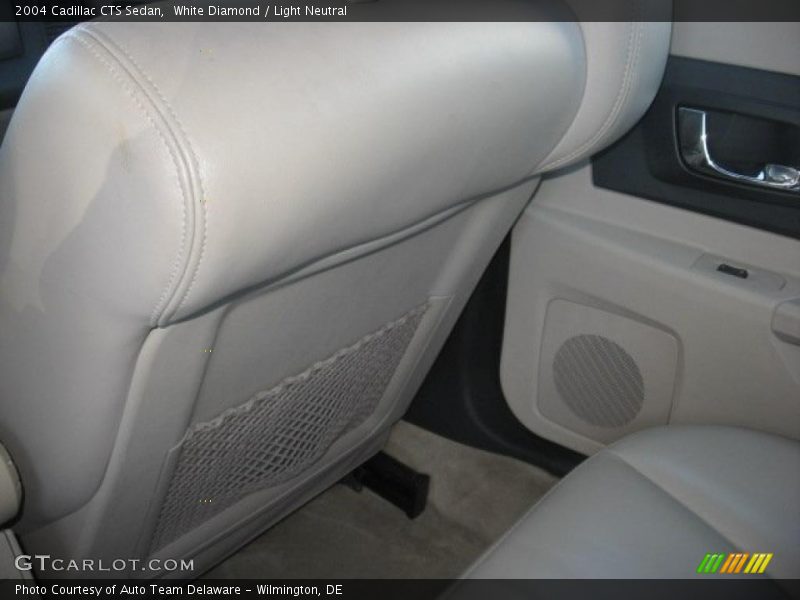 White Diamond / Light Neutral 2004 Cadillac CTS Sedan