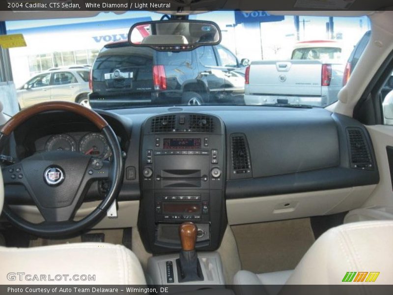 White Diamond / Light Neutral 2004 Cadillac CTS Sedan