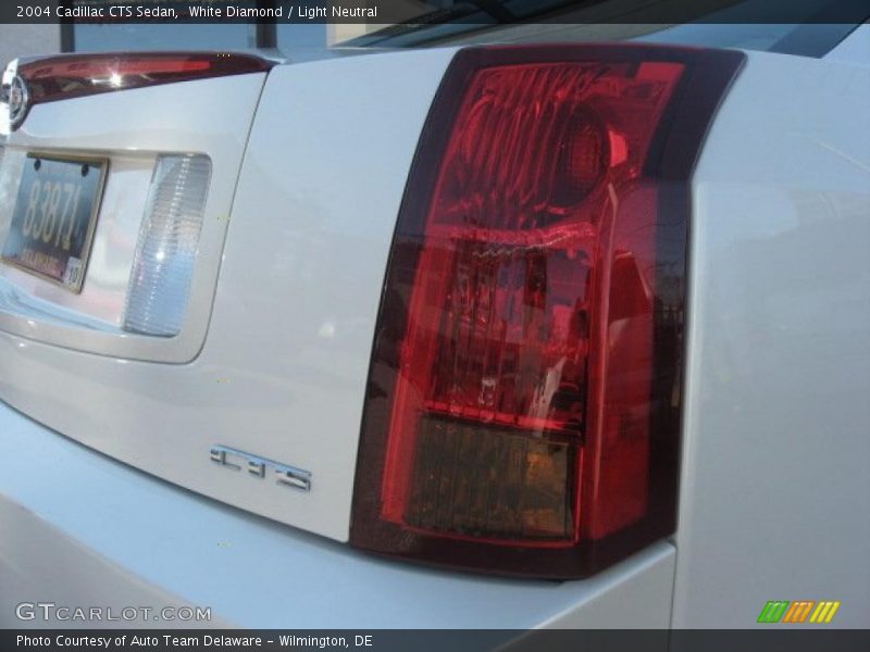 White Diamond / Light Neutral 2004 Cadillac CTS Sedan