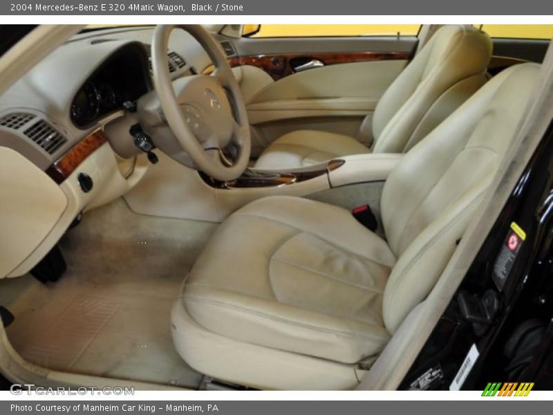  2004 E 320 4Matic Wagon Stone Interior