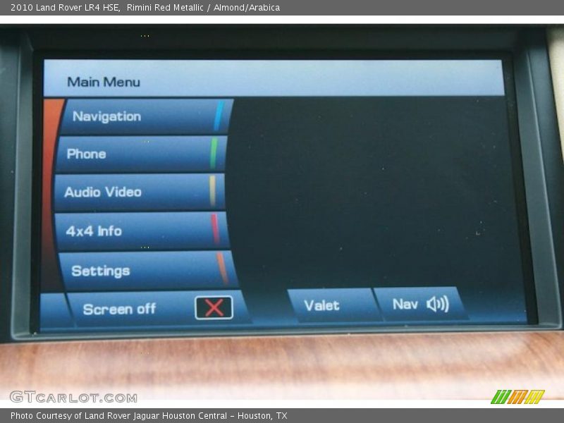 Rimini Red Metallic / Almond/Arabica 2010 Land Rover LR4 HSE