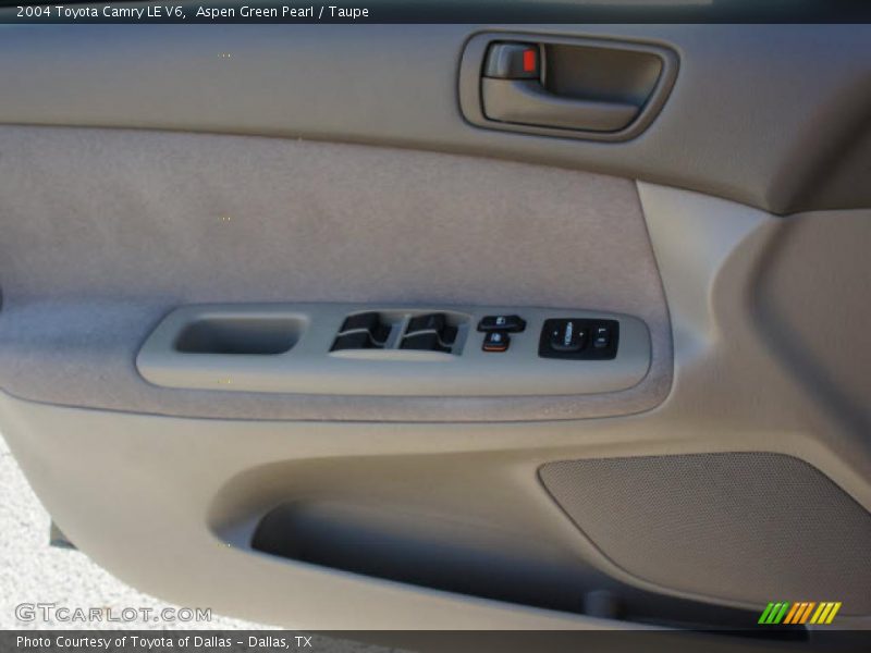 Aspen Green Pearl / Taupe 2004 Toyota Camry LE V6
