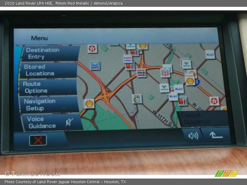 Navigation of 2010 LR4 HSE