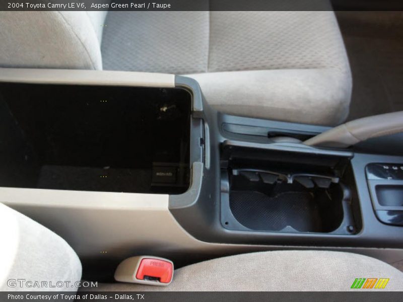Aspen Green Pearl / Taupe 2004 Toyota Camry LE V6